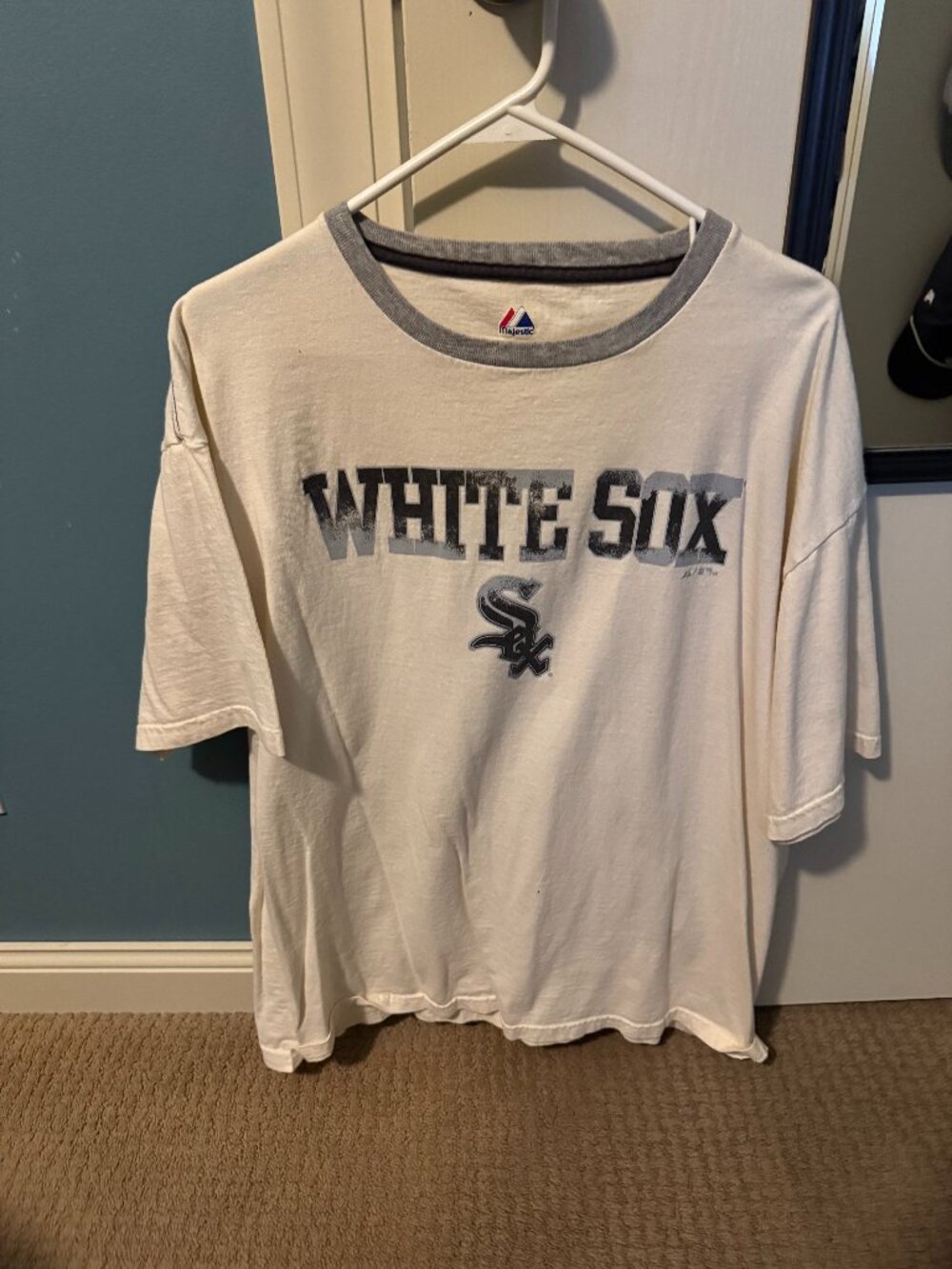 Majestic White Chicago White Sox T-Shirt XL